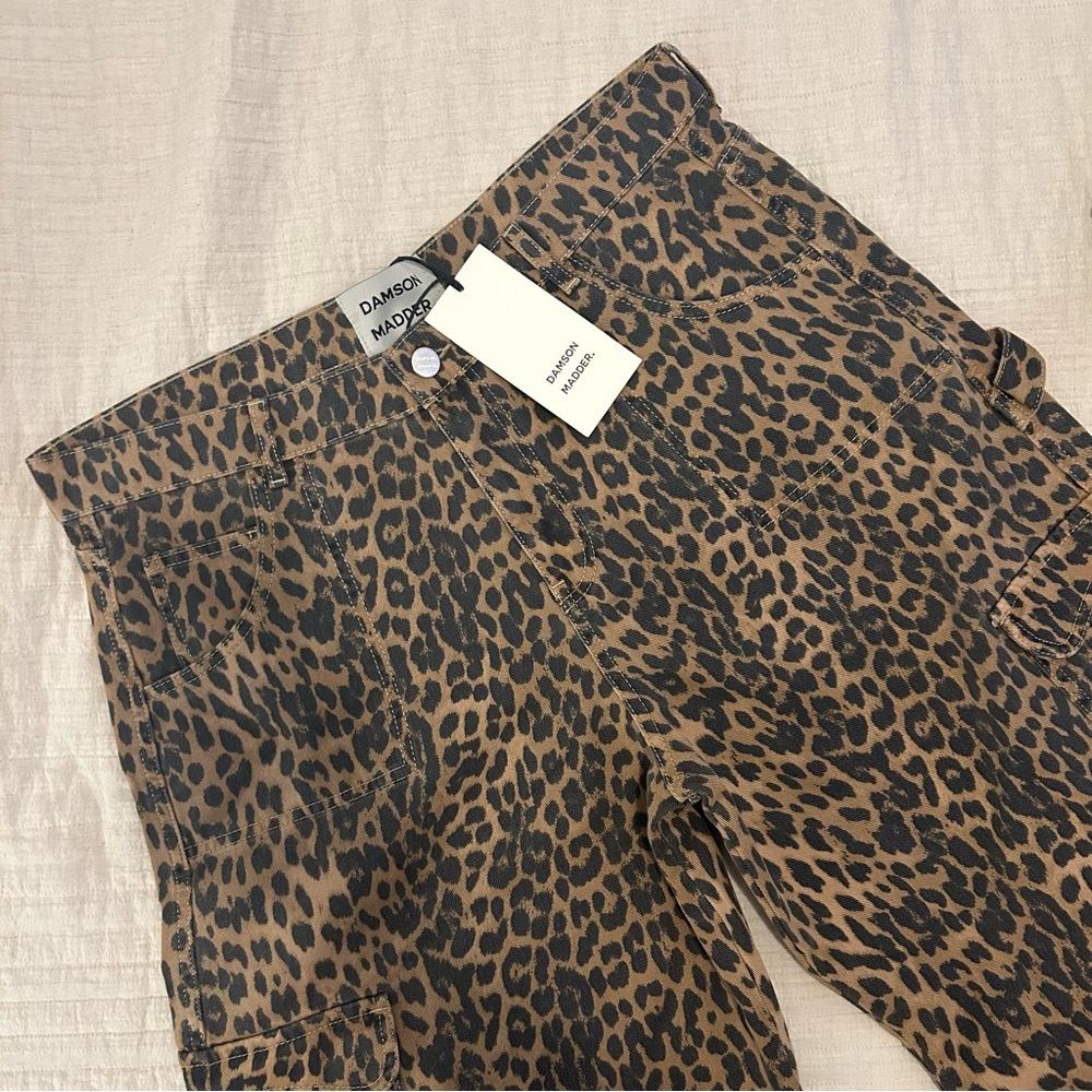 NEW Damson Madder Leopard Cargo Pants